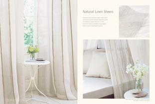 Natural Linen Sheers - 2