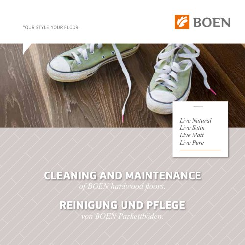 CLEANING AND MAINTENANCE 2018