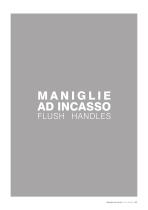 Maniglie ad incasso - Flush handles-1