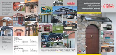 Entrances covering structures -1