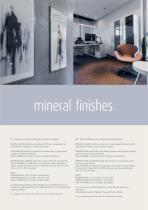 MINERAL FINISHES - 2