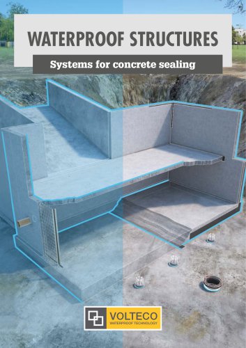 Volteco Waterproof Structure System for concrete sealing