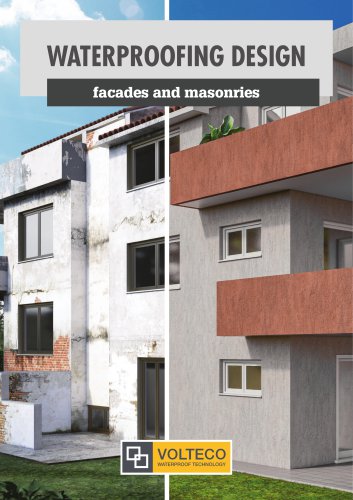 Volteco Waterproofing Design Protection and renovation facades and walls