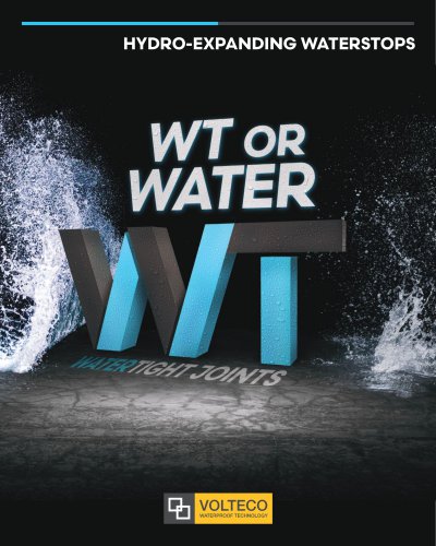 Volteco &ndash; WT watertight joints EN