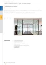 GEZE SLIDING, TELESCOPIC AND FOLDING DOOR SYSTEMS : VERSATILE AND COMFORTABLE - 6