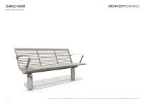 Siardo 400R Bench with armrest - data sheet-2
