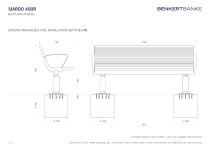Siardo 400R Bench with armrest - data sheet-5