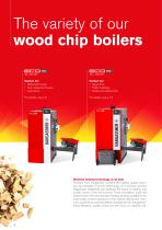 WOOD CHIP BOILERS 20 - 2,500 kW - 6