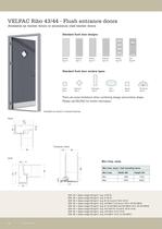 VELFAC TECHNICAL CATALOGUE (GENERAL) - 11