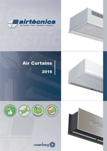 Air Curtain general catalogue 2016