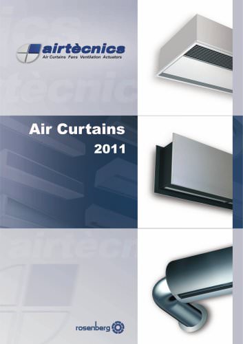 Air Curtains Catalogue