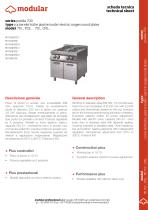 SERIES PRATIKA 700 TECHNICAL SHEET-1
