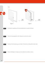 User information wall and ceiling doors - 12