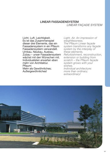 Linear Façade System