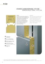 Mineralwool Panel: Type FOM - 2