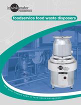 Foodservice Disposer Brochure - 1