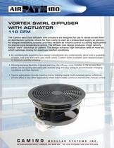 Vortex Swirl Diffuser with Actuator - 1