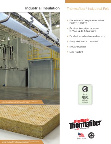 Thermafiber® Industrial Felt