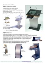 Intelligent lecterns Product Brochure - 5