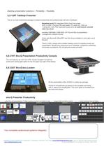 Intelligent lecterns Product Brochure - 6
