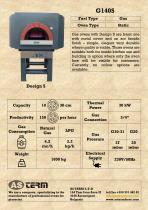 Gas Oven: G140S-1