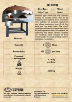 Wood Oven: D120VK-1