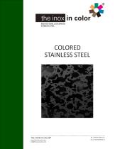 Colored Stainless Steel - 1