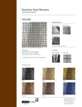 STAINLESS STEEL TILES AND MOSAICS - 3