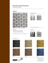 STAINLESS STEEL TILES AND MOSAICS - 5