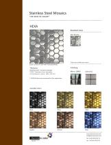 STAINLESS STEEL TILES AND MOSAICS - 9