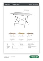 Brewery Table 110-2