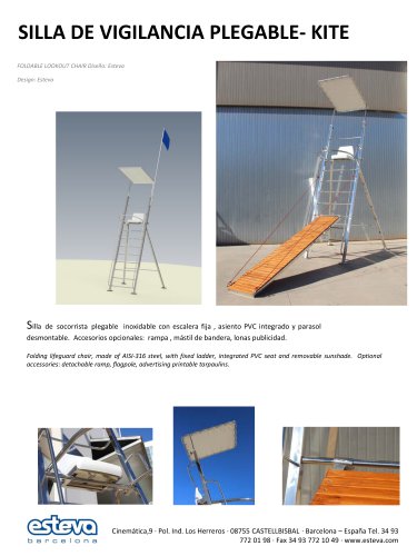 SILLA DE VIGILANCIA KITE