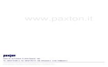 Paxton catalog - 2