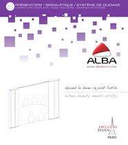 Catalogue Literature Displays & Signage - ALBA - 2012 - 1