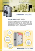 DHW PRODUCTION / STORAGE TANKS MASTER INOX - STORAGE - 1