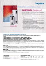 GEISER INOX SERIES - Commercial catalogue - 3