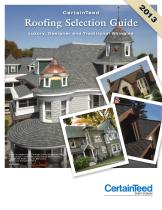 Roofing selection guid - 1