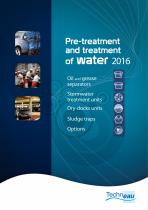 Pre-treatment and treatment of water 2016