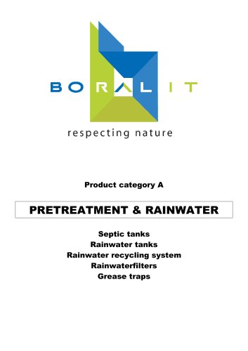 Rainwater tanks and septic tanks