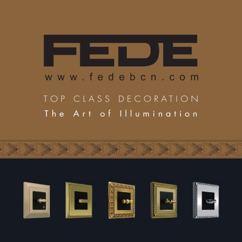 FEDE ENGLISH CATALOGUE