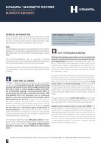 TECHNICAL DATA SHEET MAGNETIC & BOARDS-5