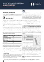TECHNICAL DATA SHEET MAGNETIC & BOARDS-6