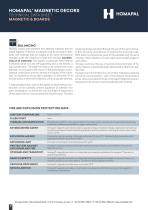 TECHNICAL DATA SHEET MAGNETIC & BOARDS-7