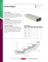 FINISHED GOODS & LANDSCAPE MATERIALS:Garden Stepper-1