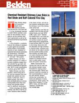 Chemical Resistant Chimney Brick - 1