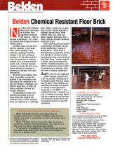 Chemical Resistant Floor Brick - 1