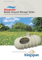 Below Ground Storage Tank Brochure - 1