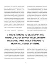 Septic Tanks and Threat to our Potable Water Supply - 11