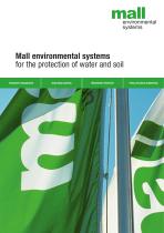 Brochure Mall environmental systems for the protection of water and soil - 1