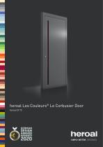 heroal Les Couleurs® Le Corbusier Front Door - 1